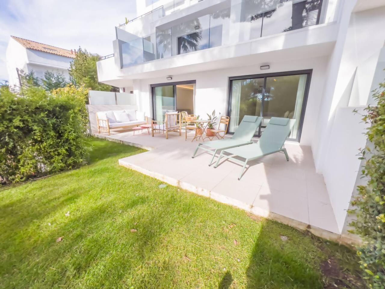 Appartamento Bajo Con Jardin En La Milla De Oro Marbella Esterno foto