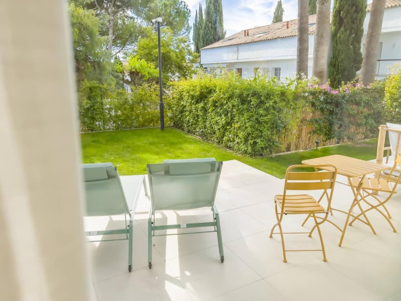 Appartamento Bajo Con Jardin En La Milla De Oro Marbella Esterno foto